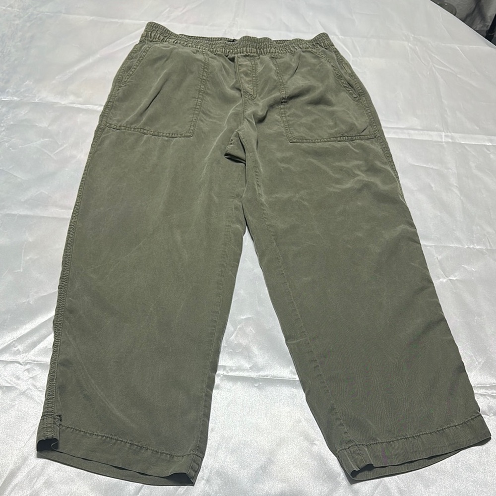 Sanctuary Green Track Pants Relaxed Fit